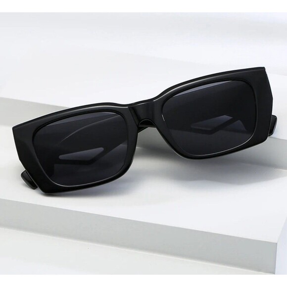 RBRARE 2024 New Fashion Square Sunglasses Women Personality B Word Trend Sunglas - Picture 3 of 8